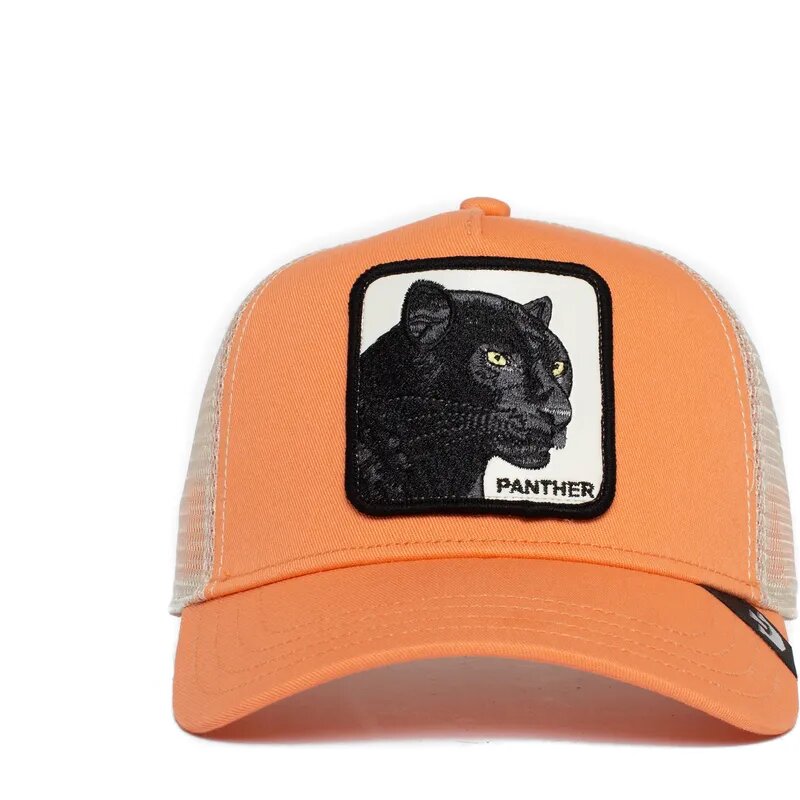 Casquette trucker rose panthère The Panther The Farm Goorin Bros. N: 00372