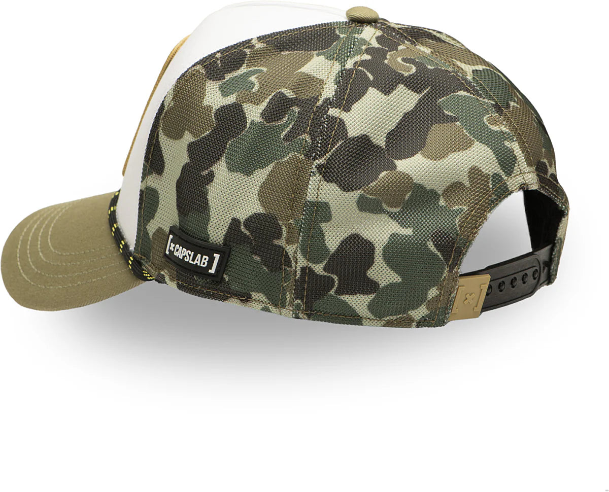 Casquette trucker premium avec filet One piece Zoro Camo N: 00270
