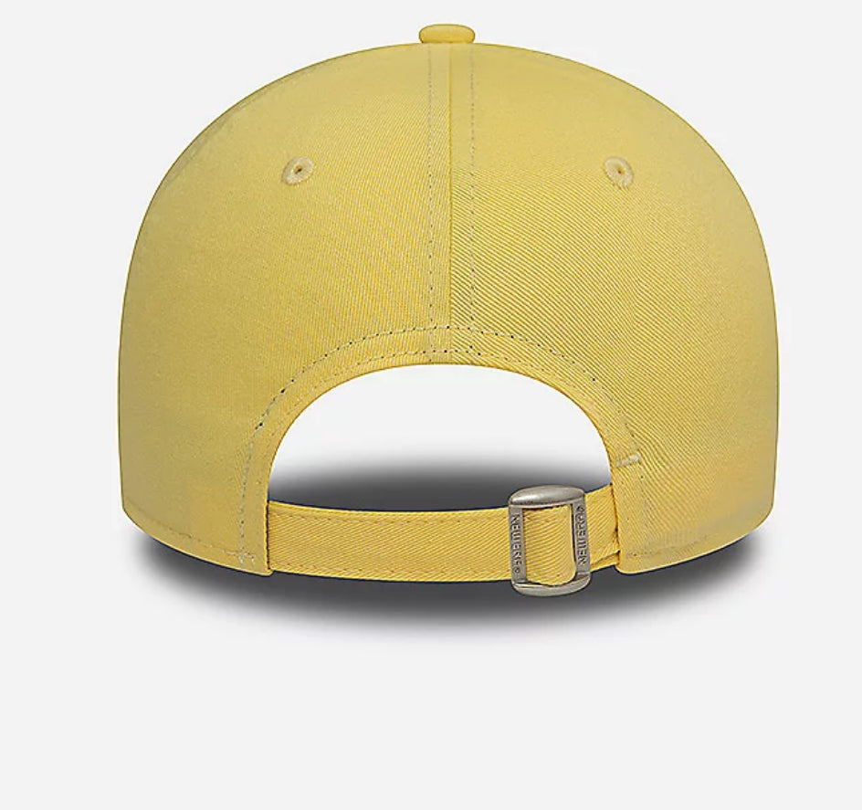 Casquette Los Angeles Dodgers Womens League Essential 9FORTY Yellow/White Adjustable - New Era N: 00680