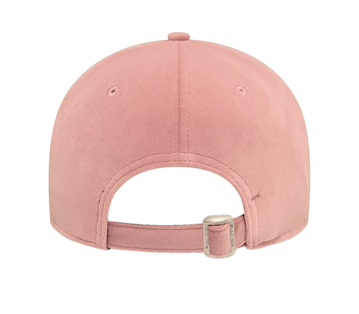 New York Yankees Womens Velours Diamante 9FORTY Pink Adjustable - New Era N: 00500