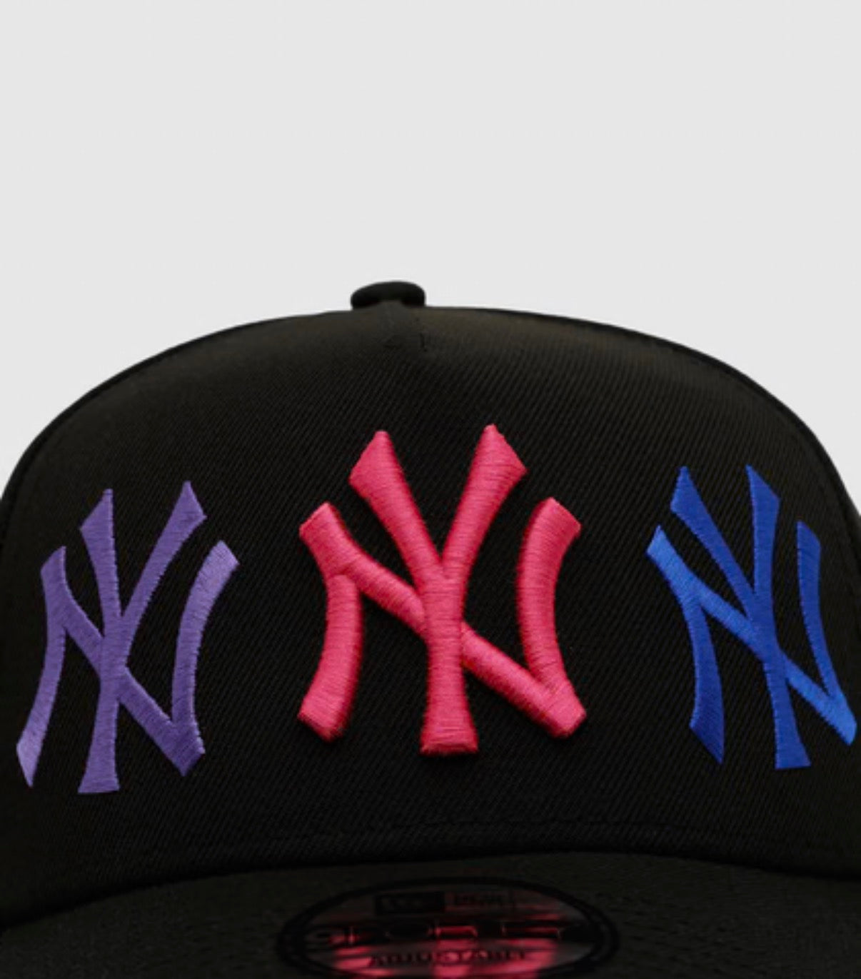 NEW YORK YANKEES 'DANCING LOGOS' 9FORTY A-FRAME SNAPBACK 199844876169
