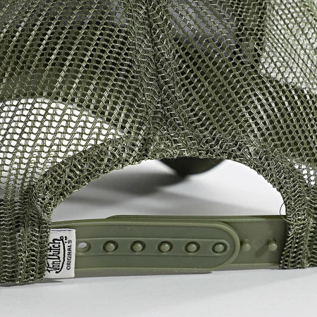 VON DUTCHAtlanta Trucker Cap White Green Khaki N: 00764