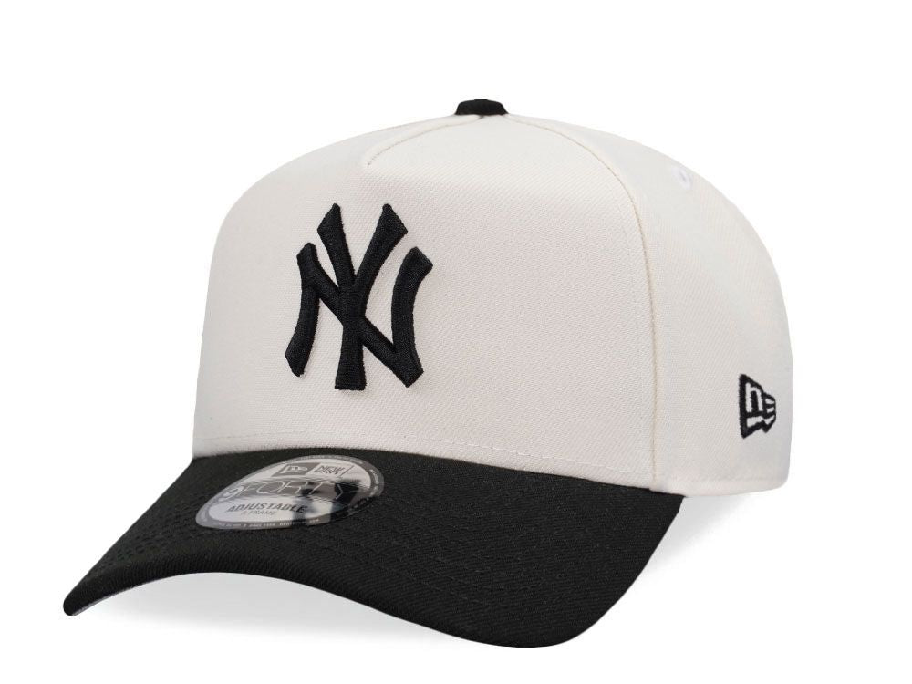 NEW ERA NEW YORK YANKEES WORLD SERIES 1999 CHROME CLASSIC TWO TONE EDITION 9FORTY A FRAME SNAPBACK CAP N: 00665