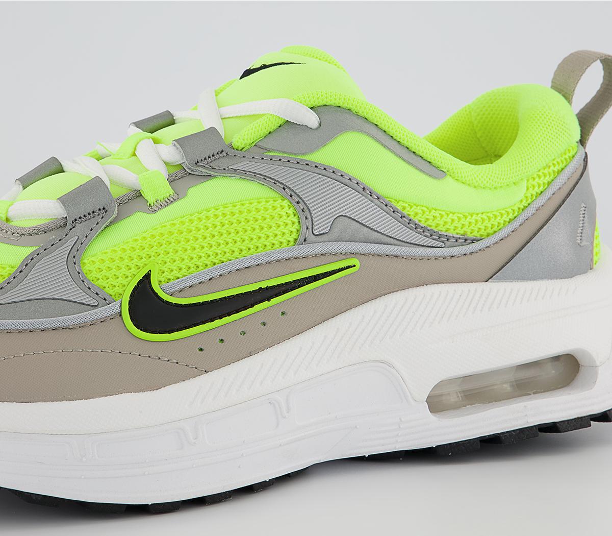 Nike
Air Max Bliss Trainers
Volt Black Metallic Silver Summit White