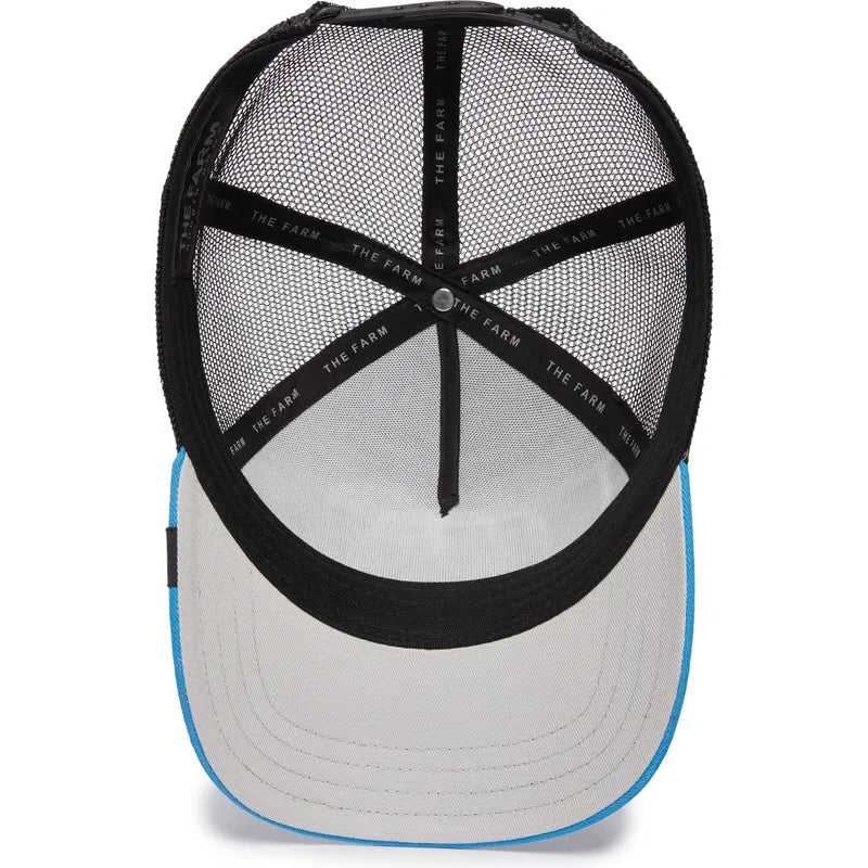 Goorin Bros. Strength Panther Fan The Farm Black and Blue Trucker Hat N: 00354