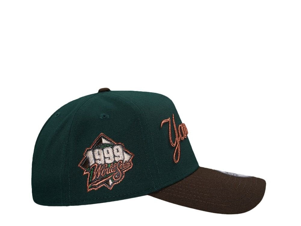 Casquette snapback New Era New York Yankees World Series 1999 à deux tons cuivrés A Frame 9Forty N: 00551