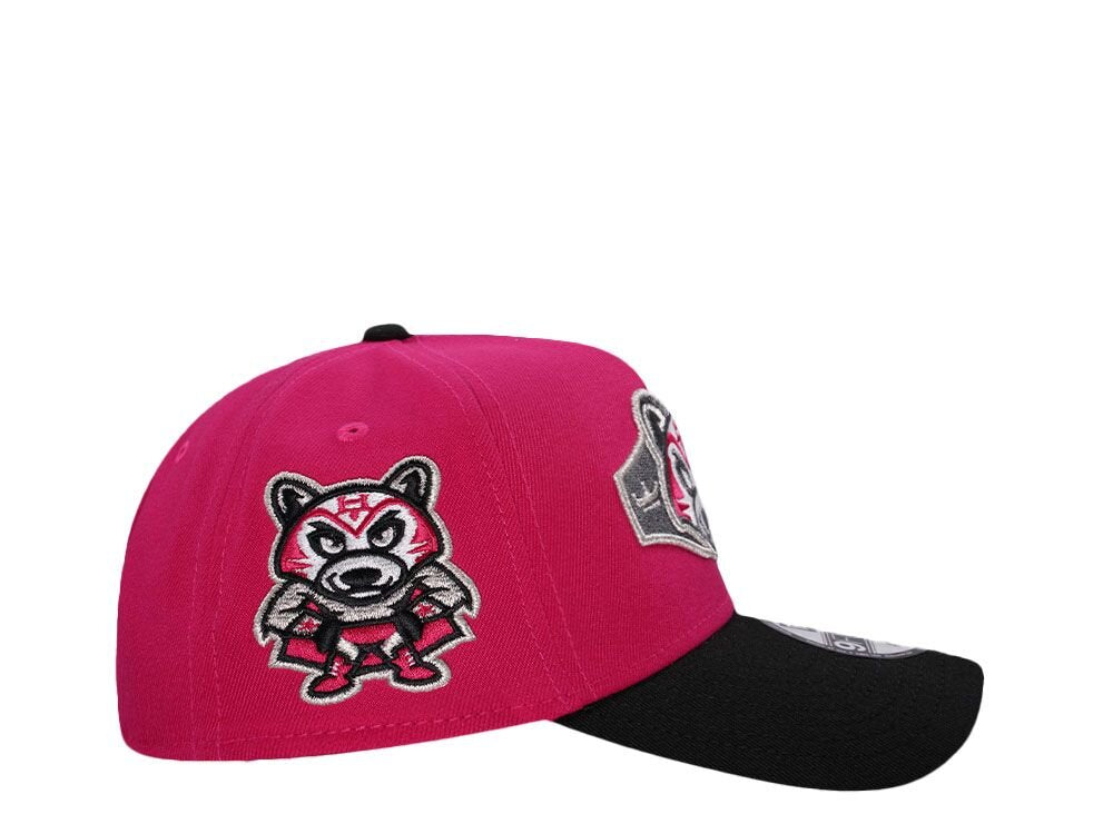 New Era Hudson Valley Renegades Pink Two Tone 9Forty A Frame Snapback Hat N: 00567