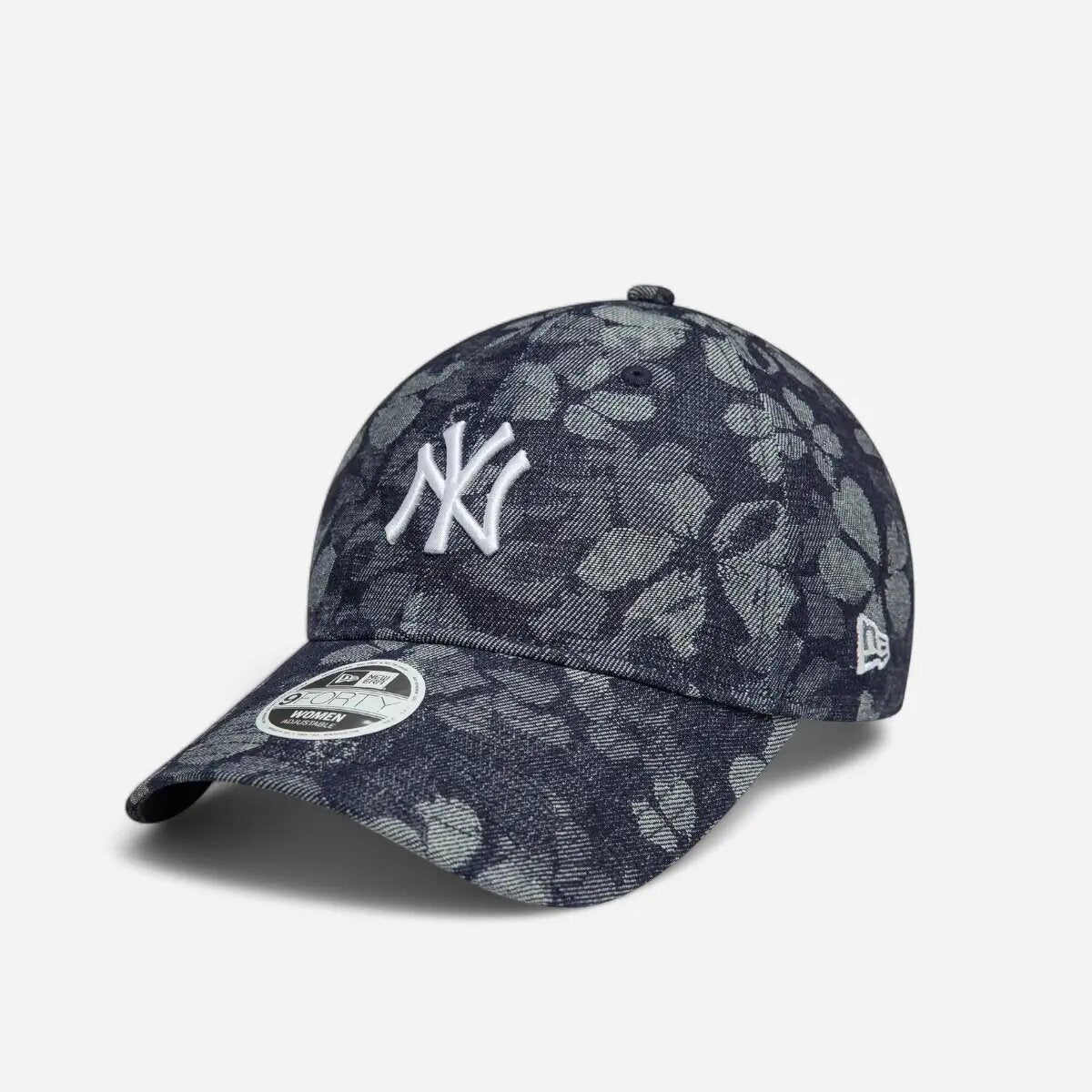 Casquette ajustable en denim à motif floral Yankees New Era 9TWENTY N: 00593