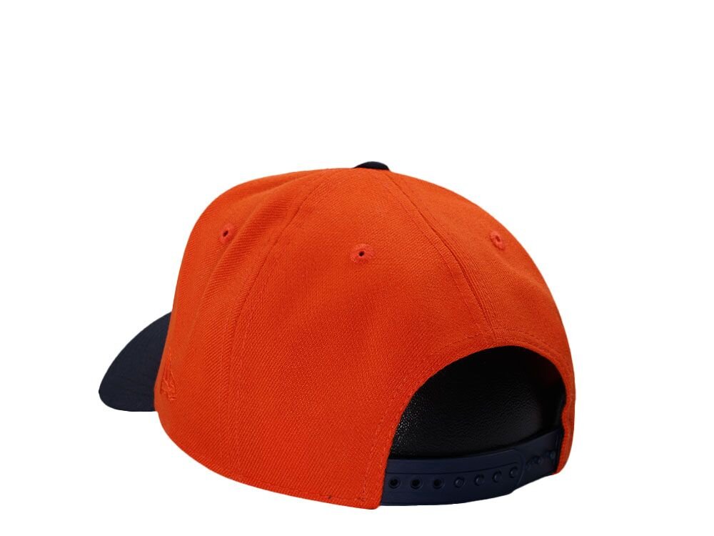 Casquette snapback bicolore orange cuivre 9Forty A Frame des Chicago Bears de New Era N: 00602