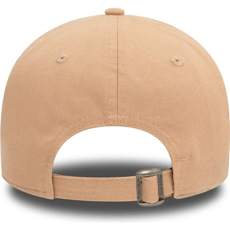 New Era Curved Brim 9FORTY Pin Light Pink Adjustable Cap N: 00605