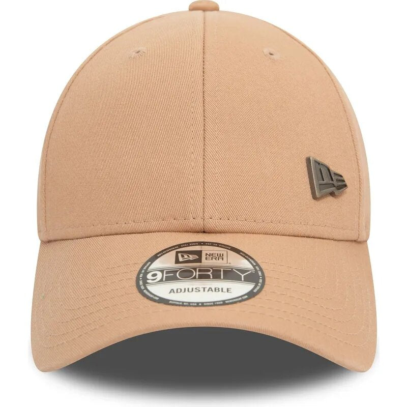 New Era Curved Brim 9FORTY Pin Light Pink Adjustable Cap N: 00605