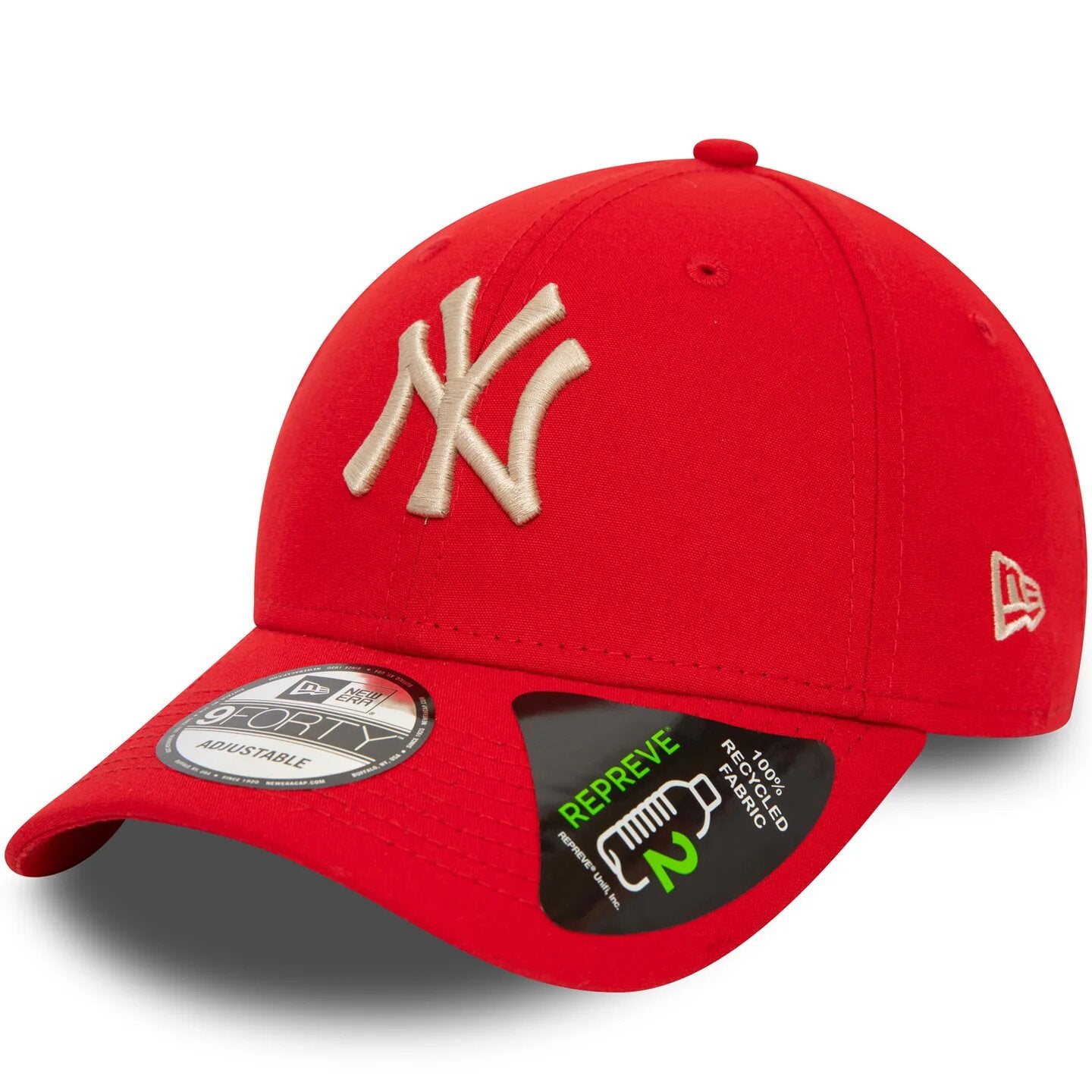 Casquette New Era Repreve 9FORTY des Yankees de New York pour homme - Rouge N: 00623