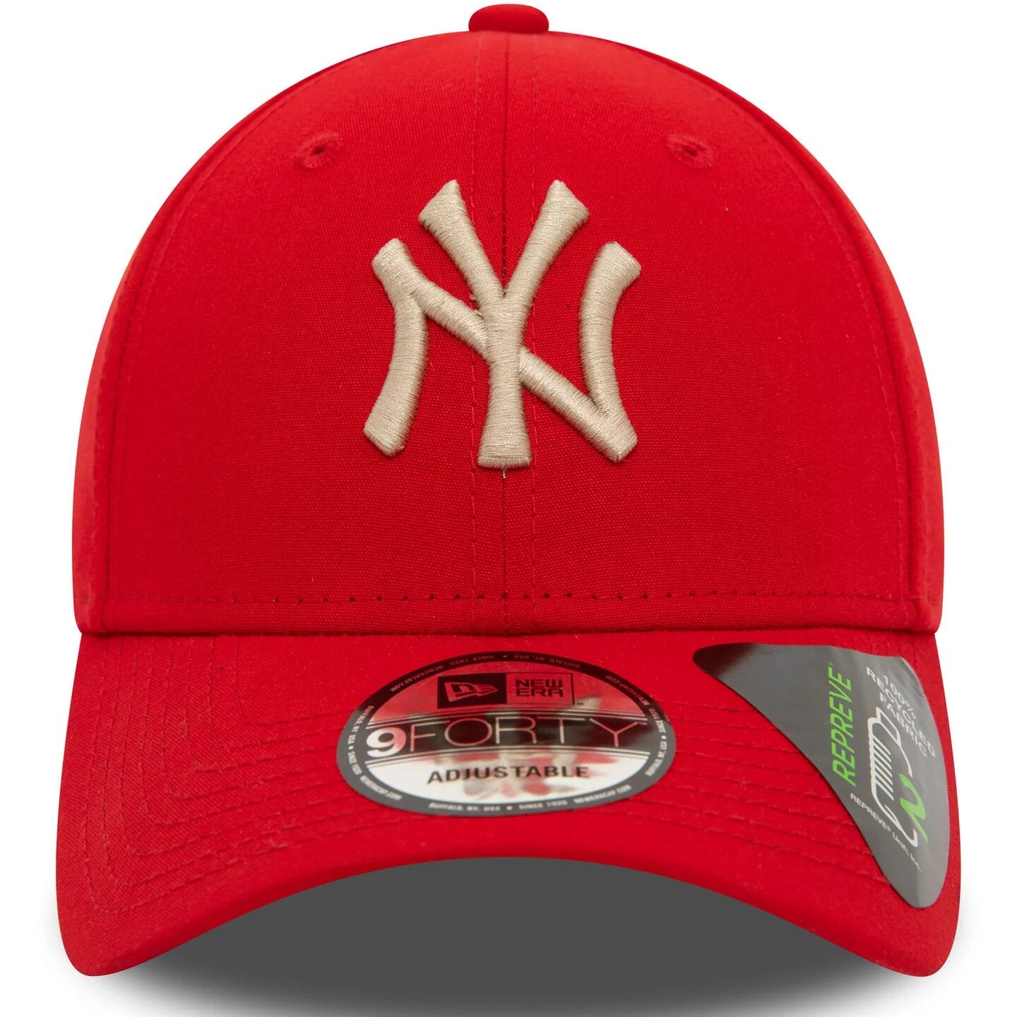 Casquette New Era Repreve 9FORTY des Yankees de New York pour homme - Rouge N: 00623