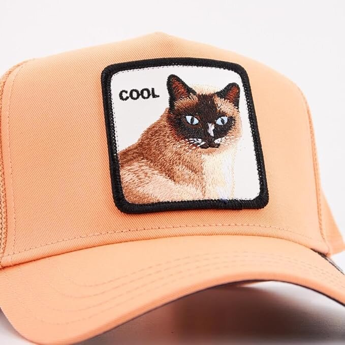 Goorin Bros. Cool Cat The Farm Premium Pink Trucker Hat N: 00637
