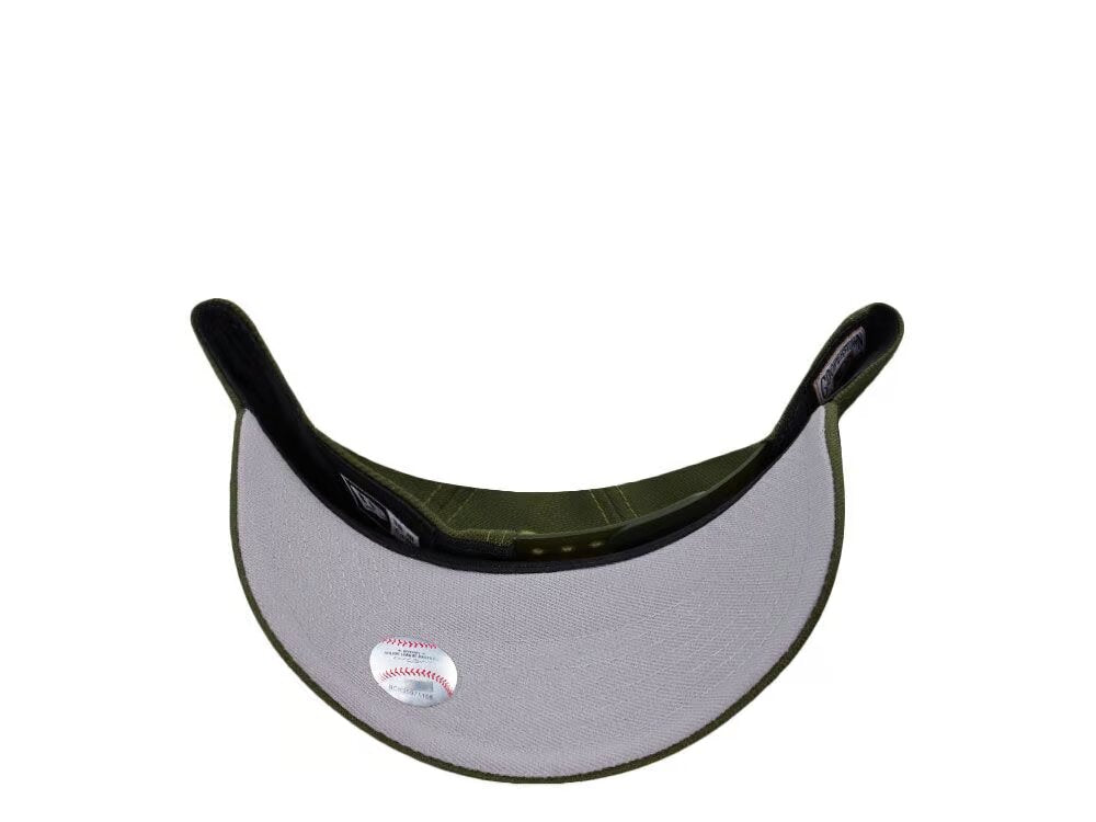 Casquette New Era Los Angeles Dodgers 40e anniversaire Olive Prime Edition 9Forty A Frame Snapback N: 00779