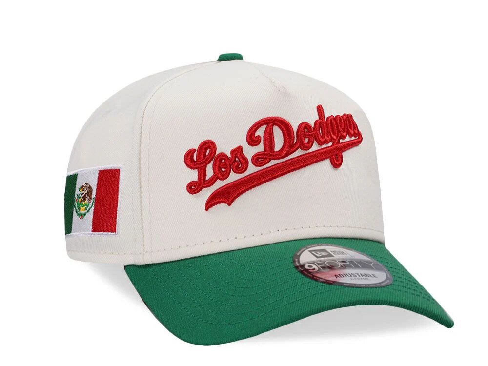 Casquette snapback New Era Los Angeles Dodgers Mexico Chrome Two Tone Edition 9Forty A Frame N: 00612