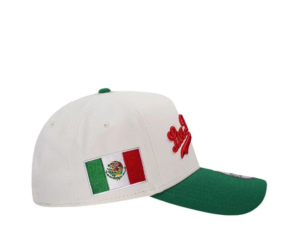 Casquette snapback New Era Los Angeles Dodgers Mexico Chrome Two Tone Edition 9Forty A Frame N: 00612