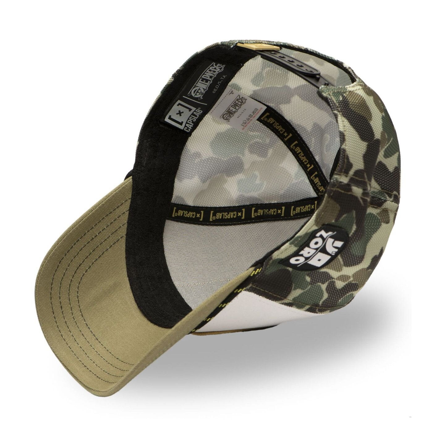 Casquette trucker premium avec filet One piece Zoro Camo N: 00792