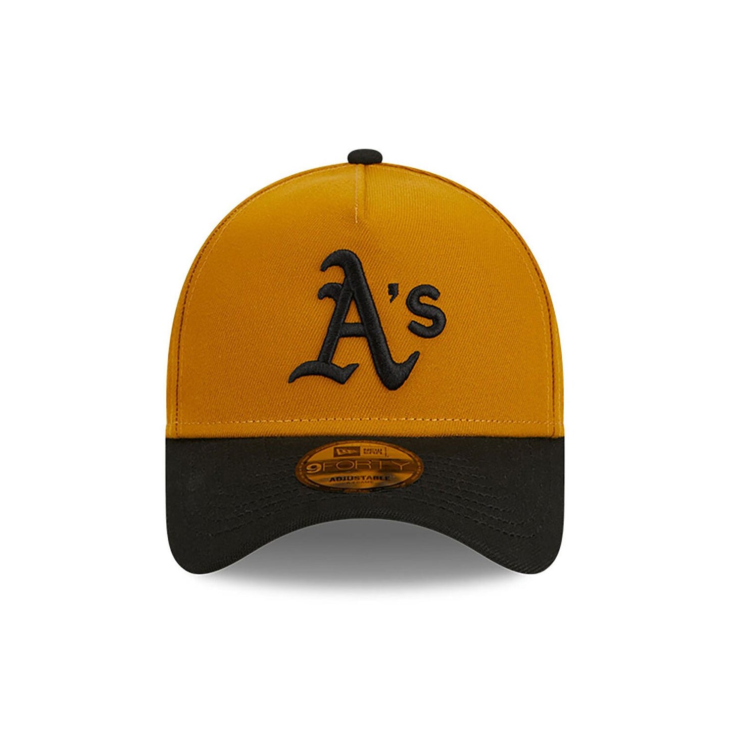 Oakland Athletics Rustic Fall Gold A-Frame 9FORTY Adjustable Cap