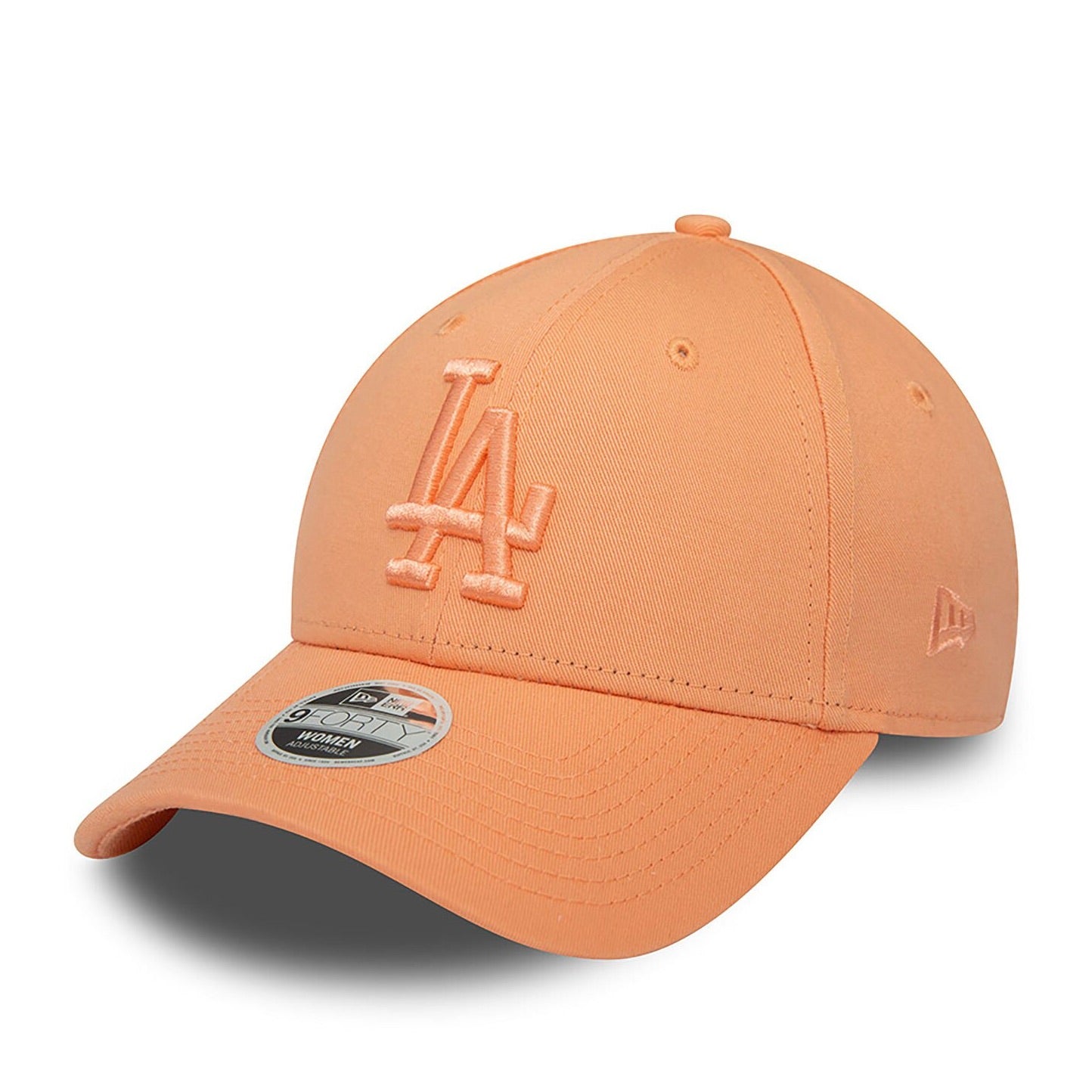 LA Dodgers Womens League Essential Peach 9FORTY Adjustable Cap