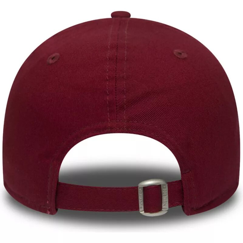 Casquette courbée rouge cardenal ajustable 9FORTY