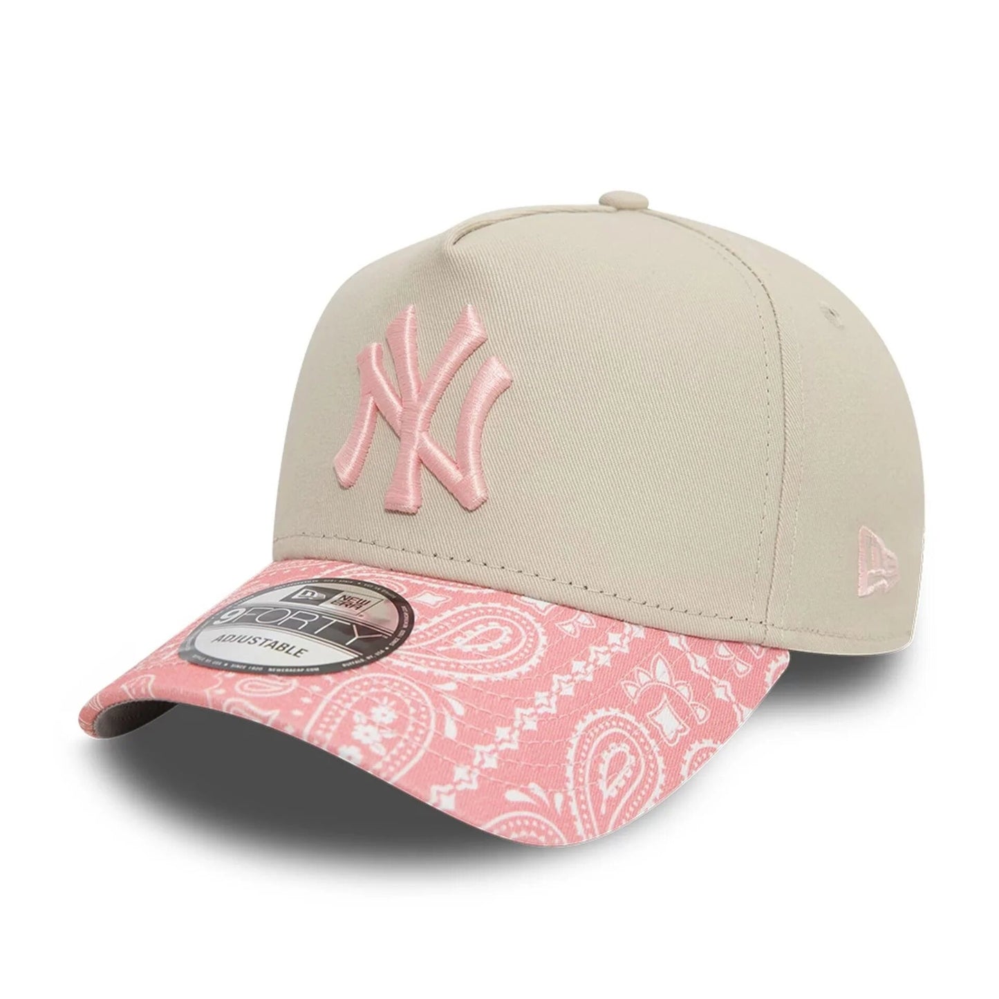 Caquette 9FORTY A-Frame New York Yankees Pastel Paisley