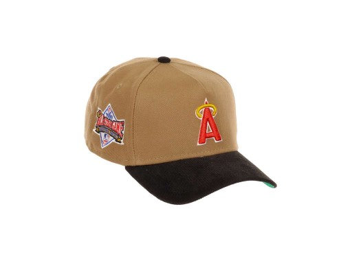 California Angels MLB All-Star Game 1989 Sidepatch Khaki Black Cord 9Forty N: 00271