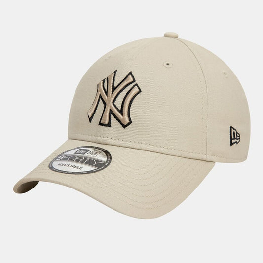 Men's MLB New York Yankees Team Outline 9FORTY Cap N: 00222 \ 198358990811