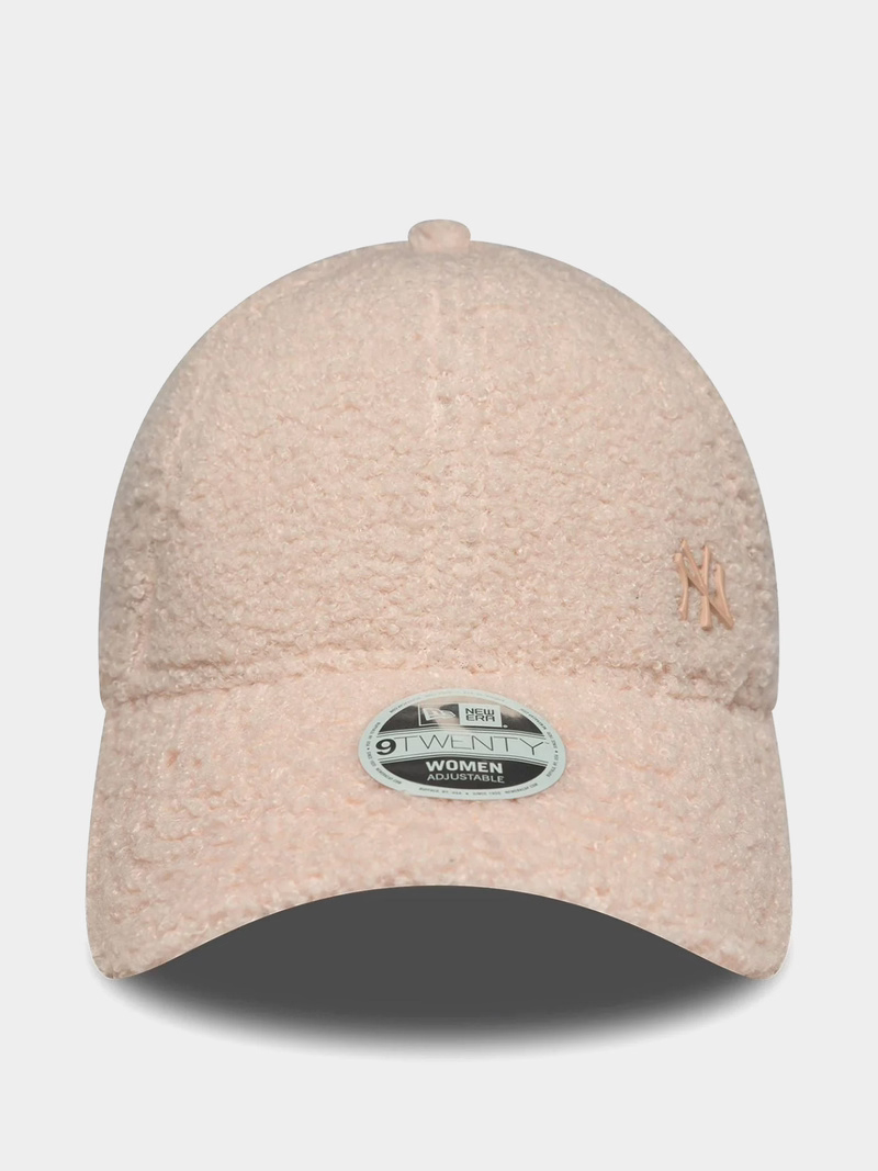 New Era 9Forty Womens Sherpa Cap - Borg NY Yankees Pink N: 00363