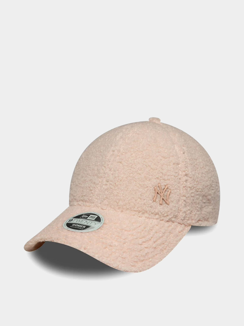 New Era 9Forty Womens Sherpa Cap - Borg NY Yankees Pink N: 00363