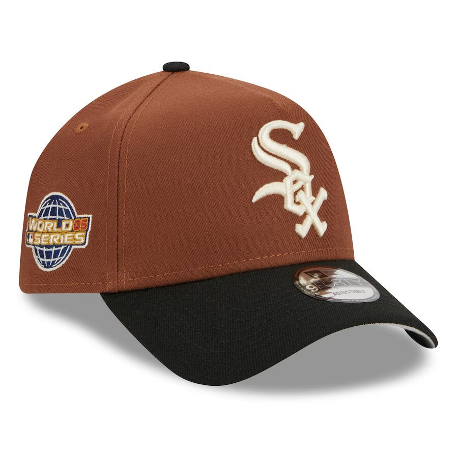 Chicago White Sox New Era Brown Harvest A-Frame 9FORTY