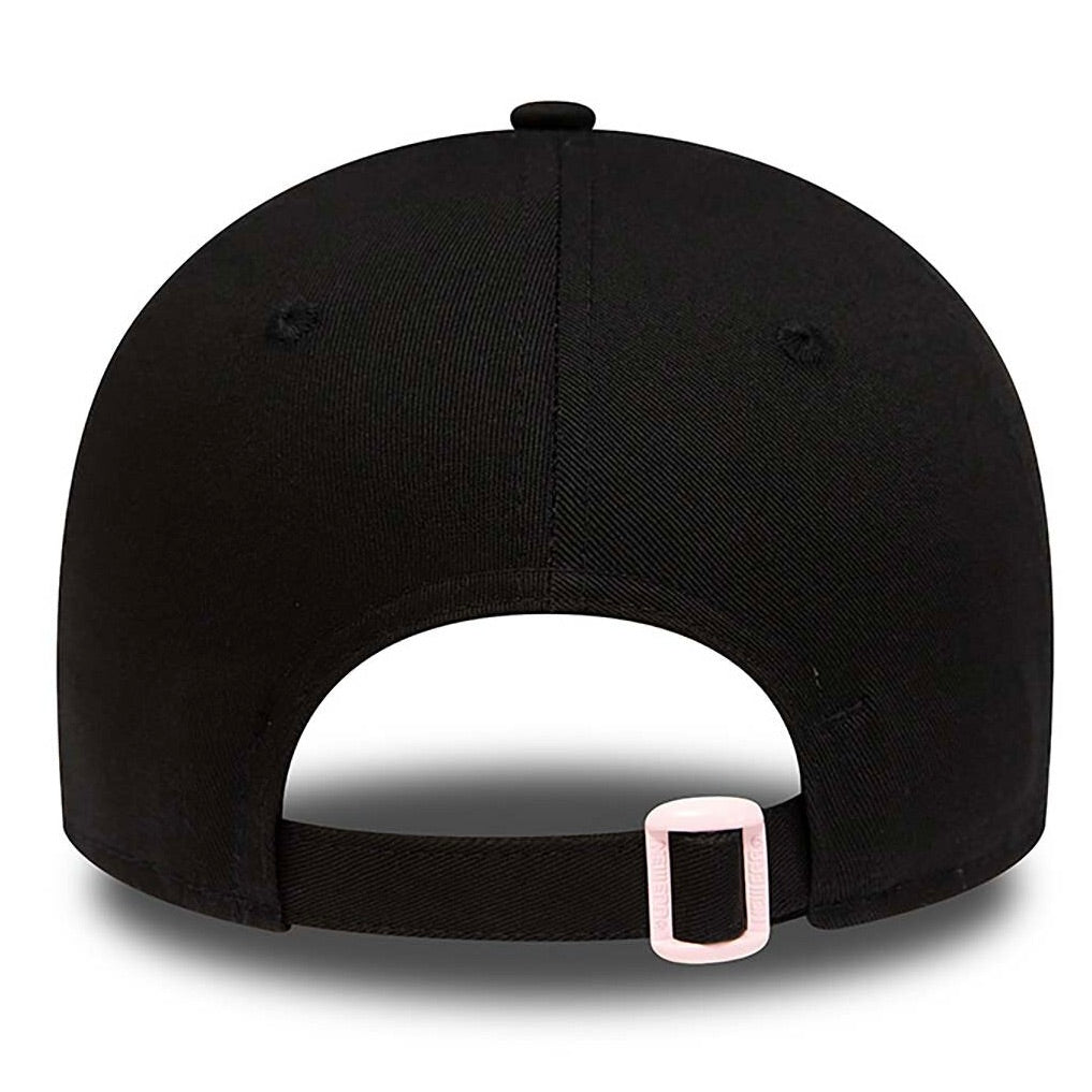 LA Dodgers Womens Ombre Infill Black 9FORTY Adjustable Cap