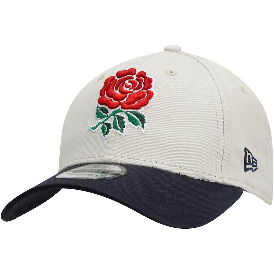 Angleterre Rugby New Era 9FORTY Contrast Visor Rose