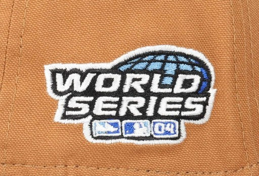Boston Red Sox MLB World Series 2004 Sidepatch Brown 9Forty A-Frame Snapbac N: 00264