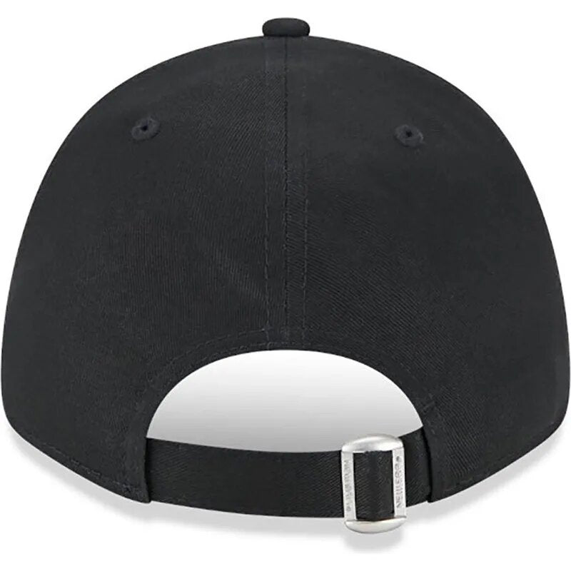 Casquette courbée noire ajustable avec logo violet 9FORTY