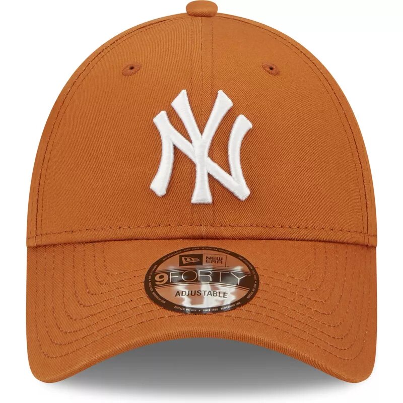 Casquette courbée marron ajustable MLB New Era