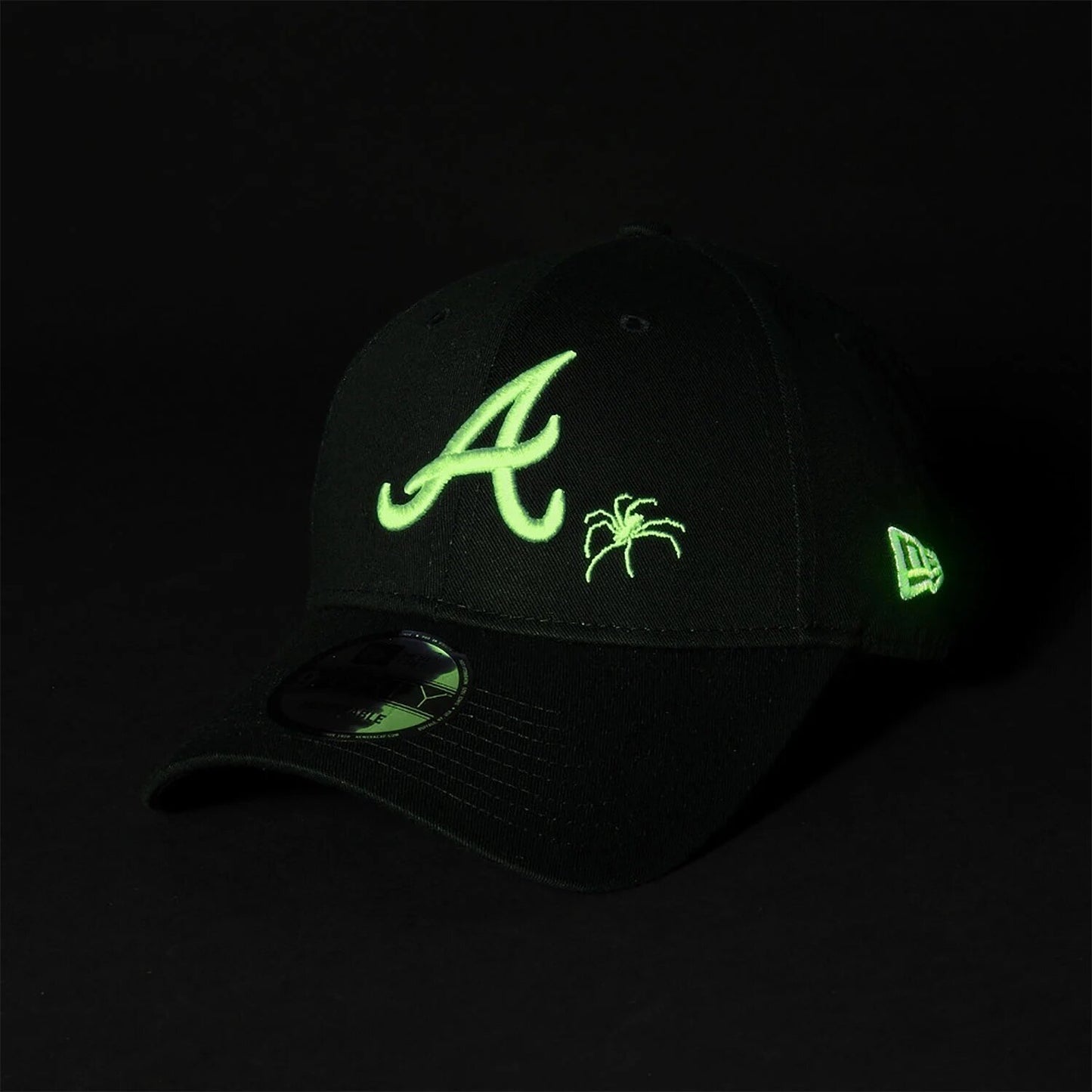 Casquette 9FORTY Atlanta Braves Glow In The Dark Spider Web