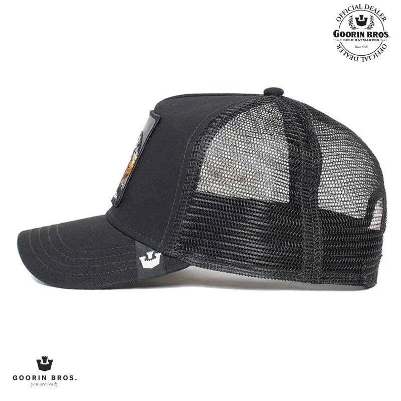 Casquette Trucker Serpent "Black Mamba"