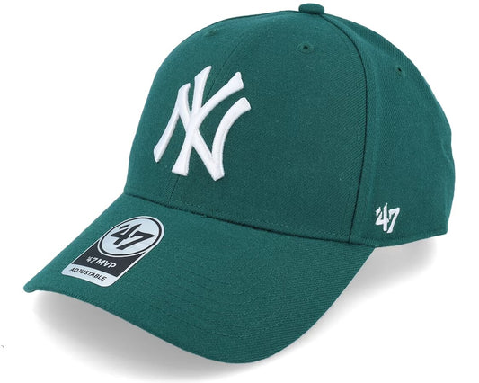 New York Yankees Mvp Pacific Green/White Adjustable - 47 Brand