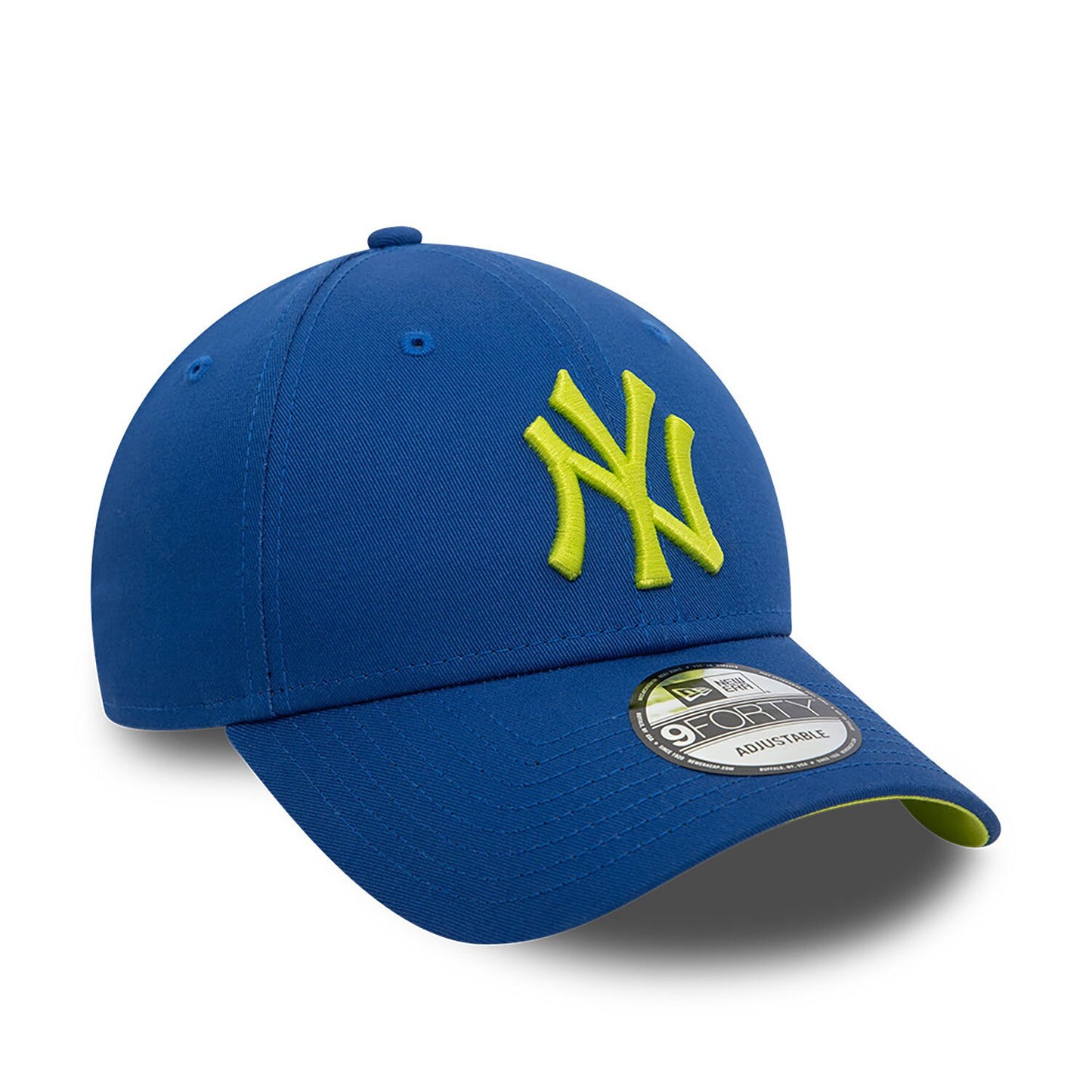 New York Yankees Bright Pop Blue 9FORTY Adjustable Cap