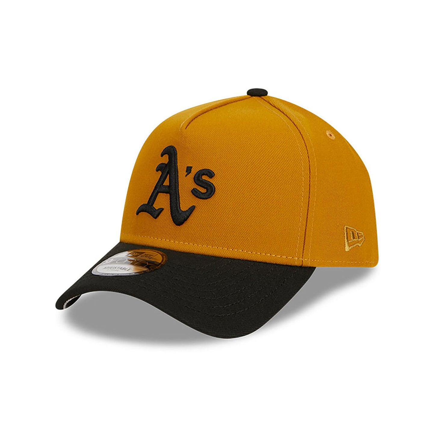 Oakland Athletics Rustic Fall Gold A-Frame 9FORTY Adjustable Cap