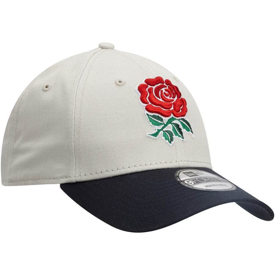 Angleterre Rugby New Era 9FORTY Contrast Visor Rose