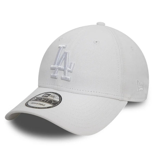 LA Dodgers League Essential White 9FORTY Adjustable Cap