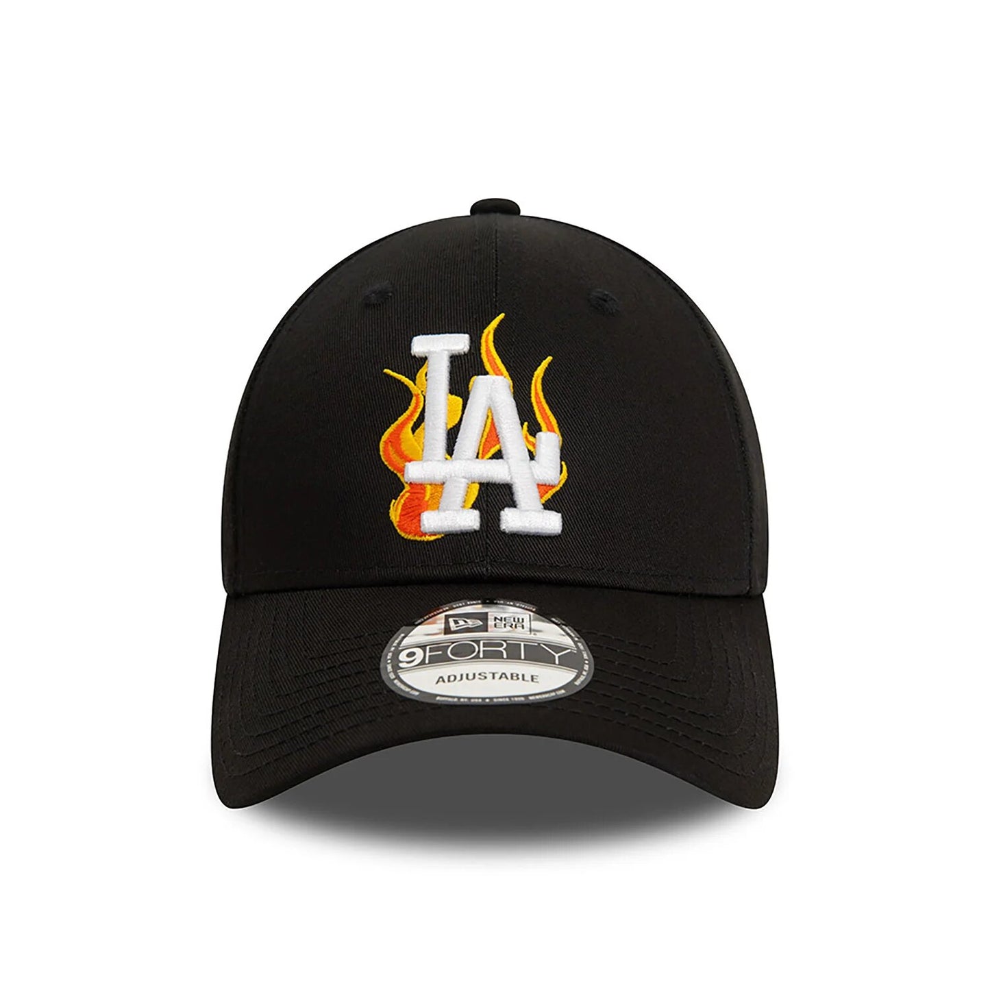 Casquette 9FORTY LA Dodgers MLB Flame noir