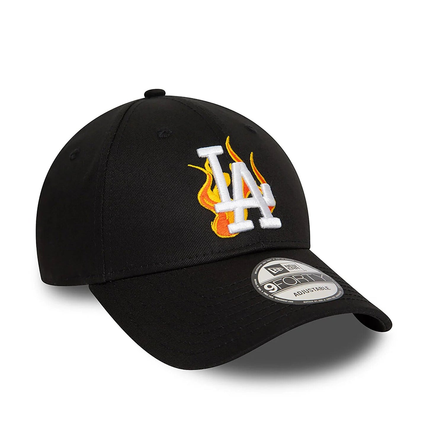 Casquette 9FORTY LA Dodgers MLB Flame noir