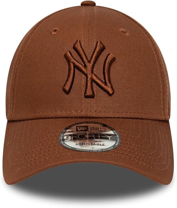 New Era 9Forty Uni Yankees Ess CapEra Women/Men - Curved Brim Cap Baseball MLB Metal Buckle, with Peak All-Season Spring Summer Autumn Winter N : 00230 \ 198759591549