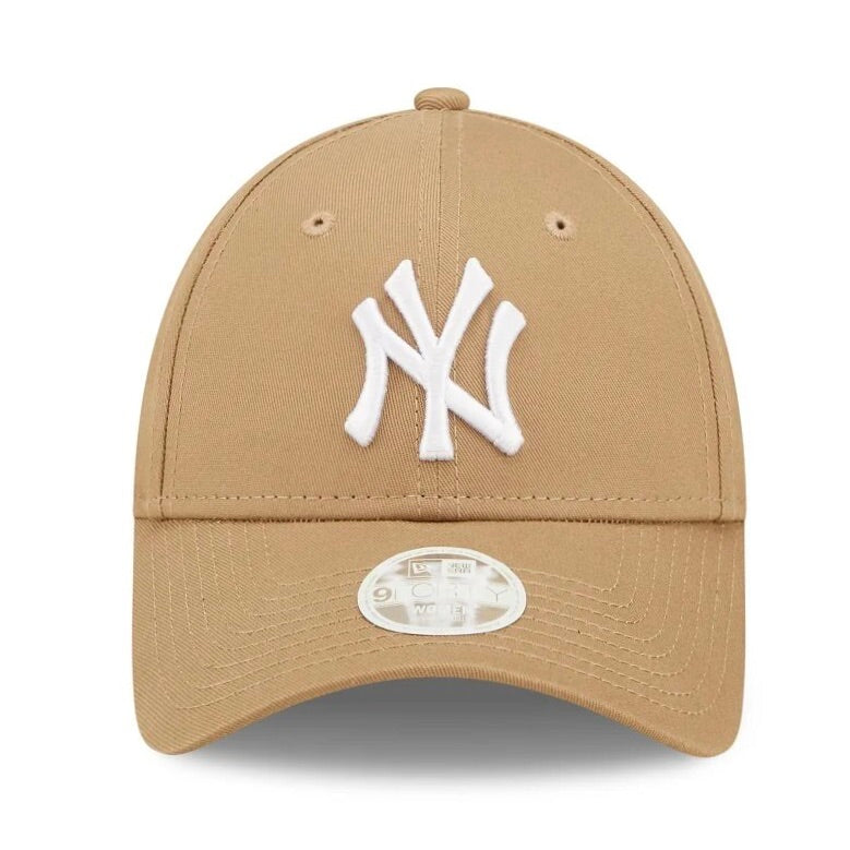 New York Yankees 9FORTY Womens League Essential Camel Cap