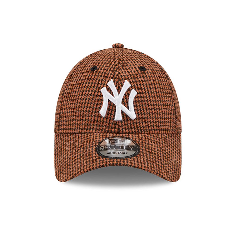 Casquette 9FORTY Marron Pied de Poule New York Yankees