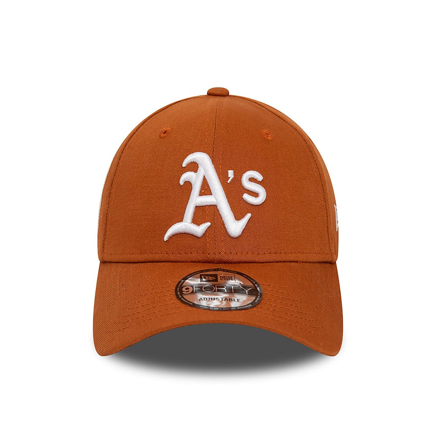 Oakland Athletics MLB Side Patch Brown 9FORTY Adjustable Cap