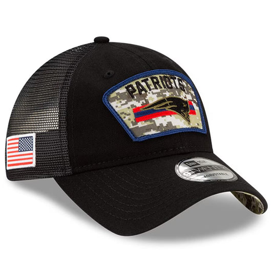 Youth New England Patriots New Era Black/Camo